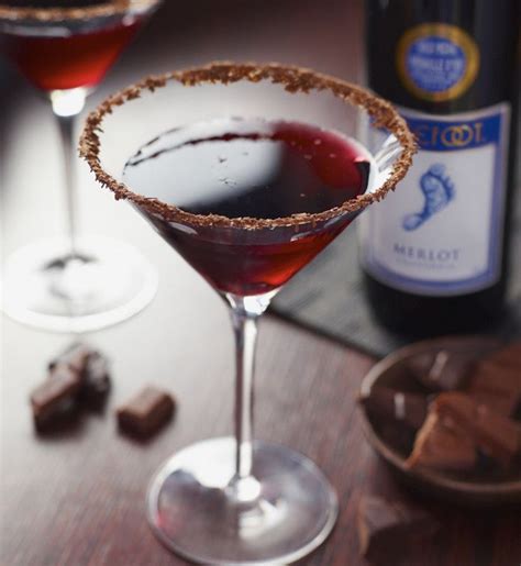 Choco-tini | Barefoot Wine & Bubbly Cocktail Drinks, Cocktail Recipes, Alcoholic Drinks ...