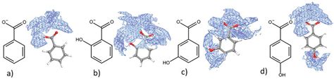 Structures of the counterions together with the representation of the ...