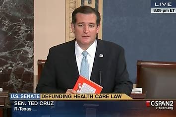 Ted Cruz Reads "Green Eggs And Ham" On The Senate Floor