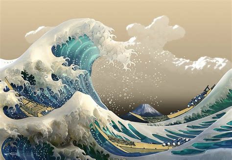 imgur.com | Wave art, Japan art, Japanese wave painting