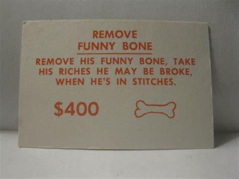 1965 Operation Board Game Piece: Doctor Card - Funny Bone | Board game ...