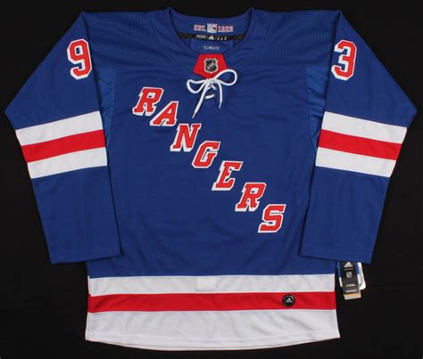 Mika Zibanejad Signed Rangers Jersey (JSA COA) | Pristine Auction