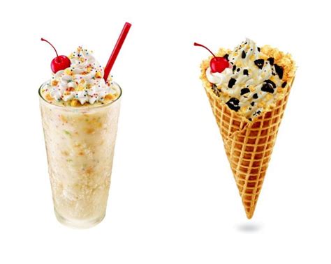 New Ice Cream Cake Shakes and Waffle Cones at Sonic