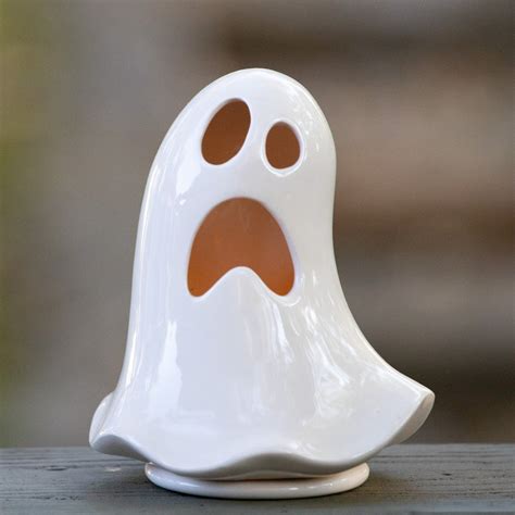 Spooky Ghost Lantern – For Pete's Sake Pottery