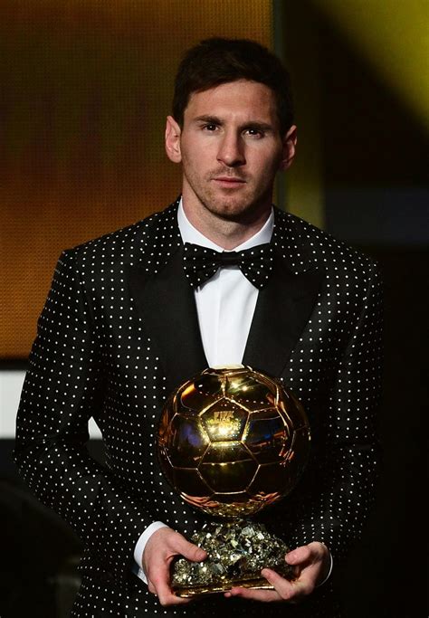 Fashion For Men: Lionel Messi in Dolce & Gabbana - FIFA Ballon d'Or Gala 2012