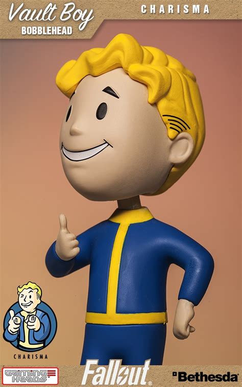 Fallout® 4: Vault Boy 111 Bobbleheads - Series Two: Charisma | Gaming Heads