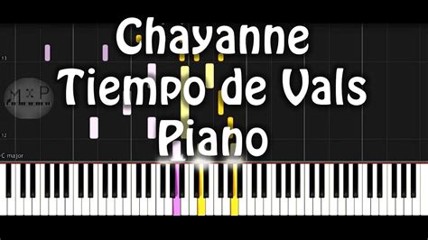 Chayanne - Tiempo de Vals Piano Cover - YouTube