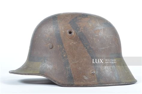 M1917 German camouflage combat helmet, « L64