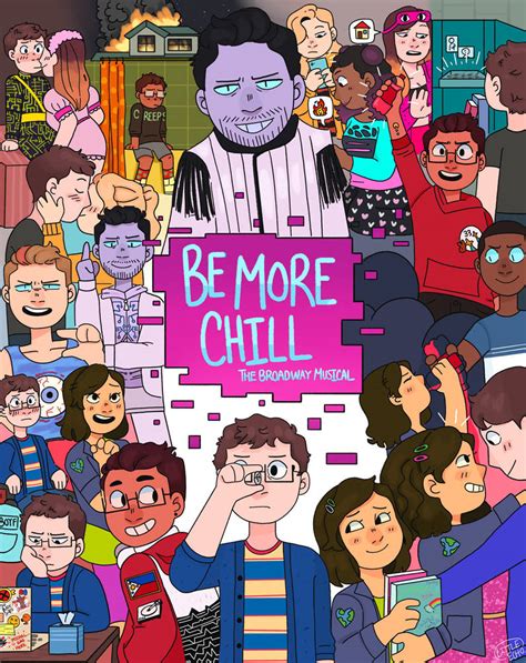 Be more chill poster by LittleEchoArtist on DeviantArt