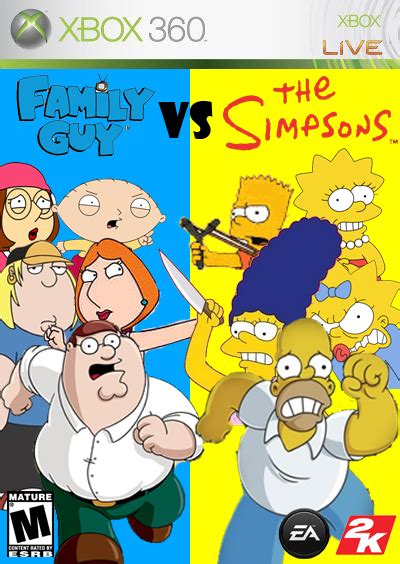 Family Guy vs The Simpsons by TinyTomV on DeviantArt | Family guy ...