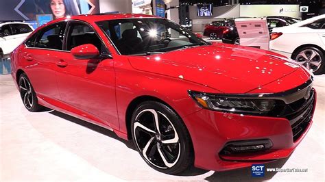 2019 Honda Accord Sport Red Leather Seats