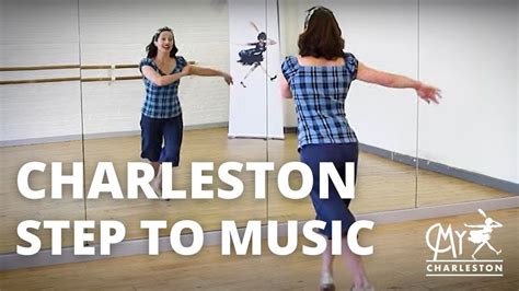 How to Dance the Charleston basic step to music - YouTube