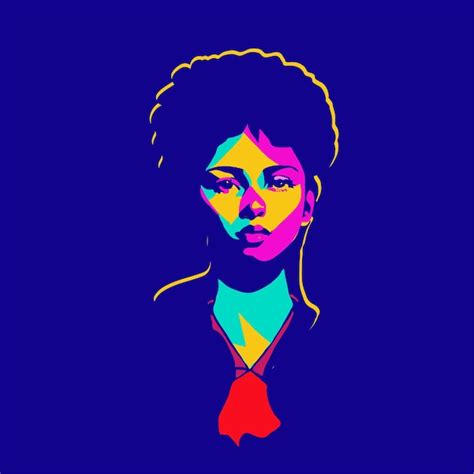 Premium Vector | Portrait of beautiful african woman woman face silhouette womens history month ...
