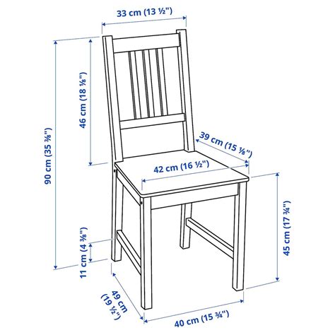 LANEBERG / STEFAN Table et 4 chaises, brun/brun noir, 130/190x80 cm ...