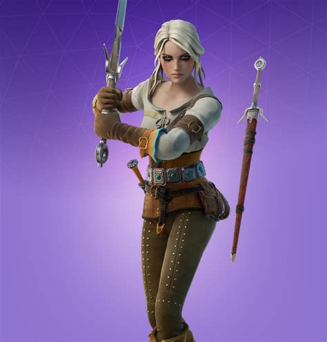 Fortnite Ciri Skin - Character, PNG, Images - Pro Game Guides