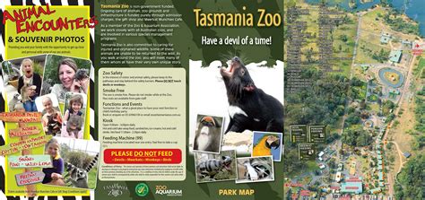 Tasmania Zoo - Riverside, TAS - Zoo Map