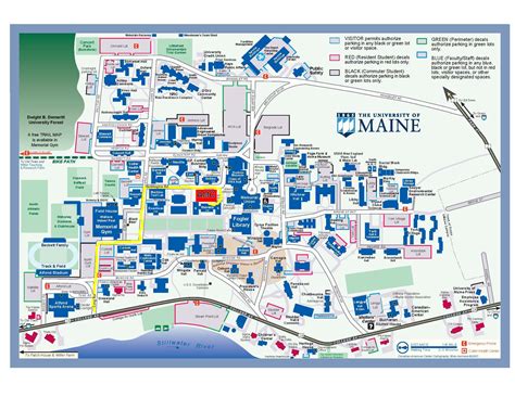 Umaine Campus Map - CYNDIIMENNA