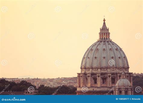 St. Peter S Cathedral Dome in Vatican Editorial Photography - Image of europe, basilica: 10858977