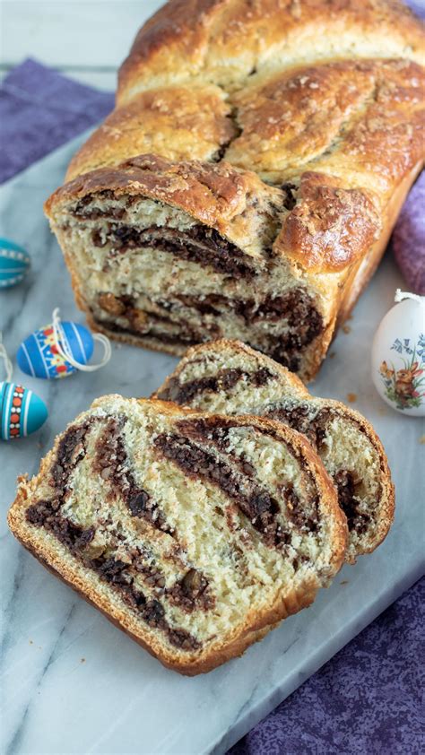 Cozonac - Romanian Easter Bread - Binky's Culinary Carnival