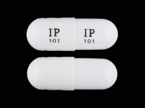 IP 101 IP 101 Pill White Capsule/Oblong - Pill Identifier