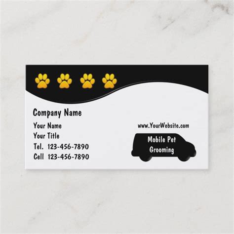 Dog Grooming Business Cards | Zazzle.com