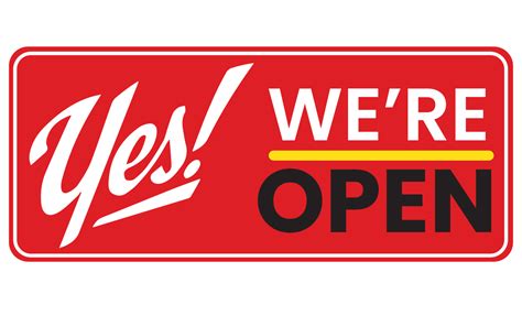 We are open banner sign on transparent background. 19764864 PNG