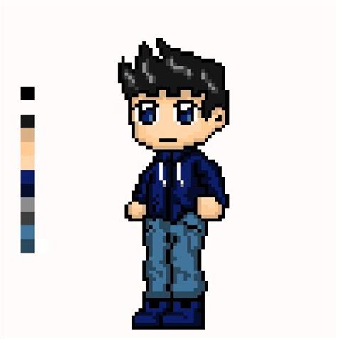 Pixel Art Boy by Dokuchu-Jin on DeviantArt