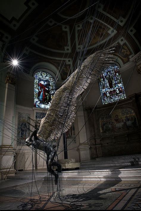 Sixpenceee — Statue of Lucifer in holy Trinity Church,...