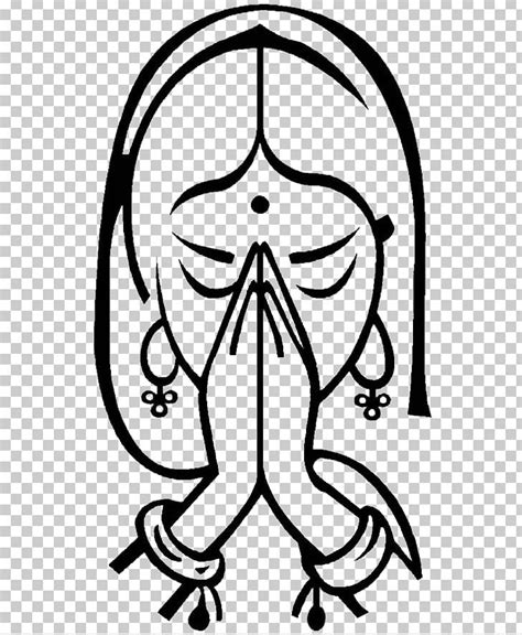 Namaste Symbol Om Yoga Greeting PNG, Clipart, Art, Artwork, Black, Black And White, Face Free ...