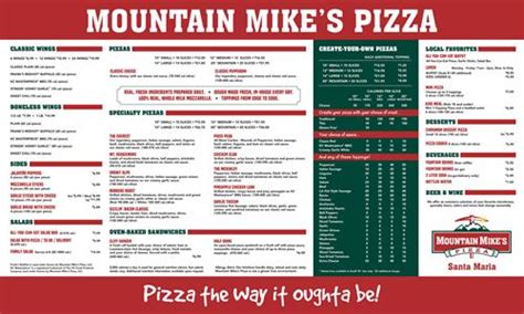 Mountain Mike's Pizza - North Broadway | Pizza | Restaurant - Santa Maria Valley Chamber of Commerce