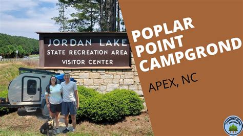 Poplar Point Campground | Jordan Lake State Recreation Area - YouTube