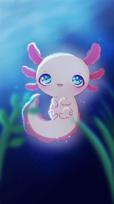 Cute Axolotls Wallpapers - Wallpaper Cave