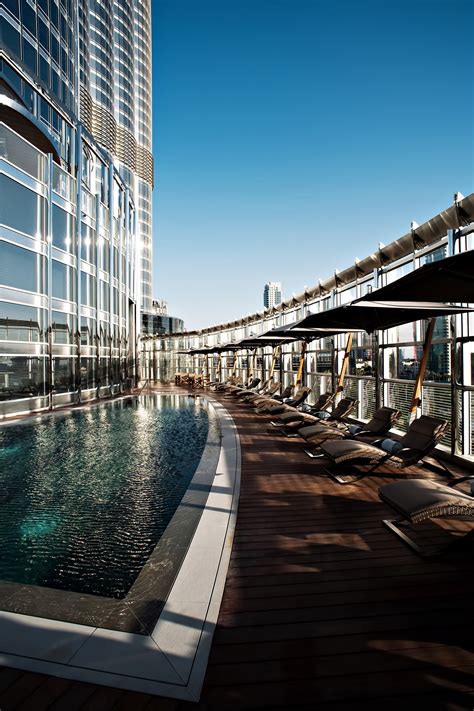 Armani Hotel Dubai – Burj Khalifa, Dubai, UAE – Armani Outdoor Pool – TRAVOH