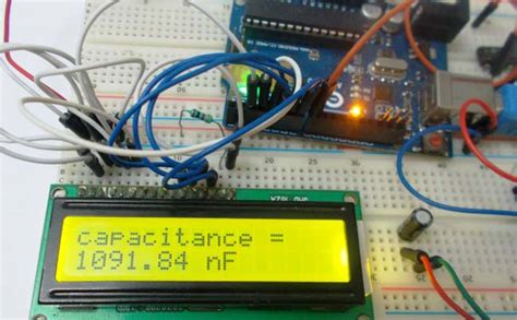 Arduino Capacitance Meter Circuit Diagram and Code