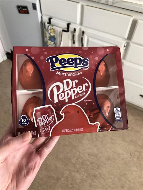 Dr. Pepper Flavored Peeps (4/8/23) : r/snackfinds