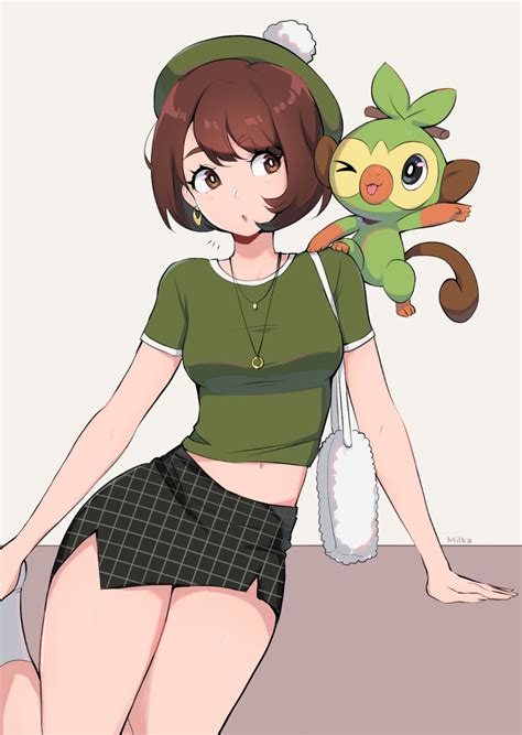 Milka on Twitter | Pokemon waifu, Pokemon game characters, Pokemon