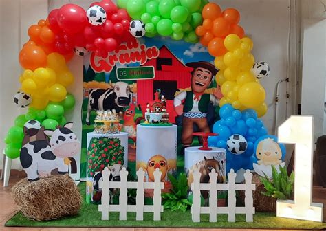 Deducir Tierras altas Seguro decoracion de globos la granja de zenon Apariencia violación apodo