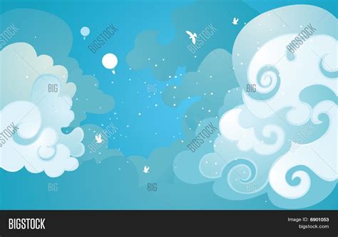 Cloud Background Vector & Photo (Free Trial) | Bigstock