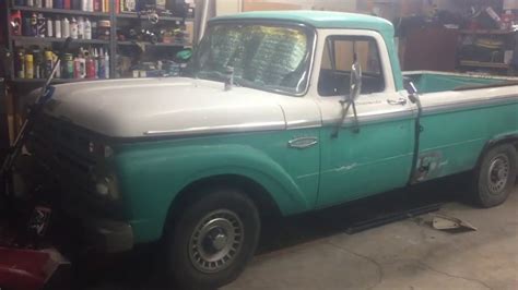 Ford f100 Restoration Episode 1 The Restoration Begins - YouTube