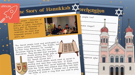 Teacher's Pet » The Story of Hanukkah Comprehension