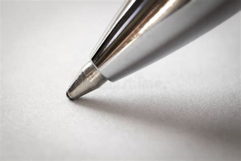 Ballpoint pen tip. stock photo. Image of ballpoint, extreme - 33826878