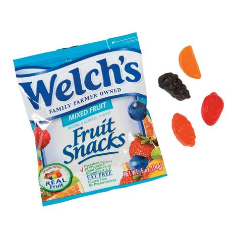 Bulk Welch's Fruit Snacks® Mixed Fruit Packs - Case | Fruit snacks ...