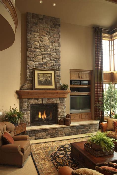 25 Most Beautiful Stone Fireplace Ideas Make a Comfortable Your Home in ...