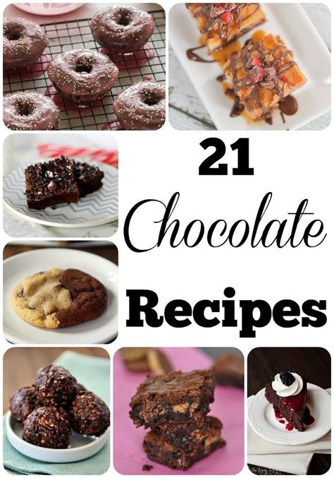 Chocolate Recipes for Chocolate Lovers - Refresh Restyle