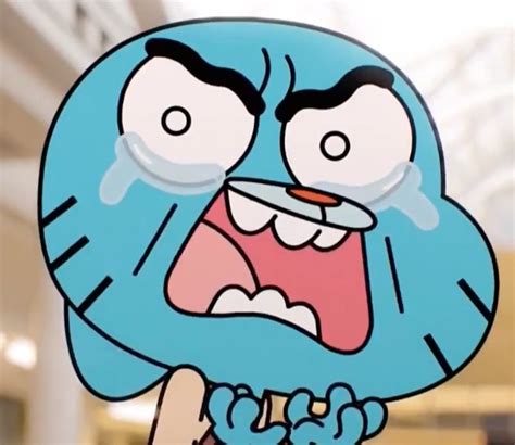 Gumball Pure Rage Face Blank Template - Imgflip