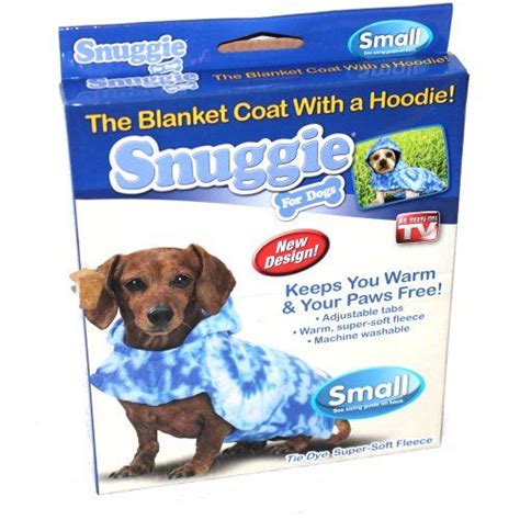 Snuggie® for Dogs Blanket Coat with a Hoodie in Tie Dye SIZE SMALL ...