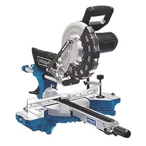 Scheppach HM254 255mm Electric Single-Bevel Sliding Mitre Saw 230V | Mitre Saws | Screwfix.com