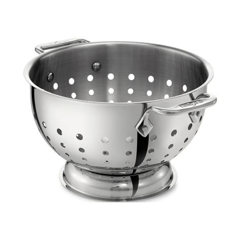 Stainless Steel Colander, 5 Quart, Large Colander I All-Clad