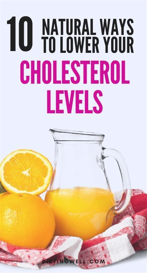 14 Natural Ways to Lower Your Cholesterol | Low cholesterol diet plan ...