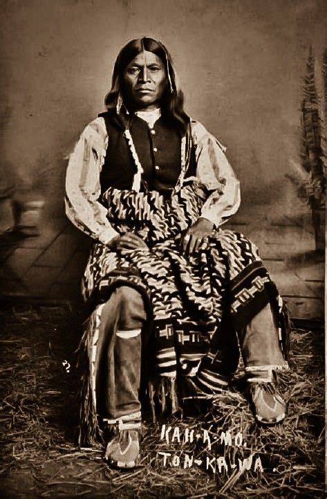 Tonkawa Man Kah-a-mo 1890 | Amerikanische indianer, Indianer, American